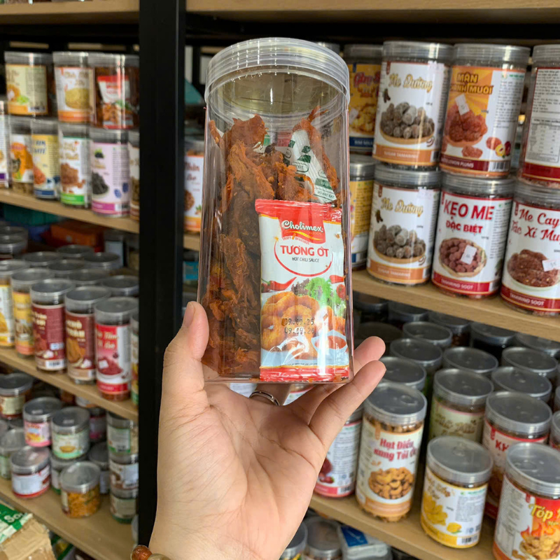 Khô Bò Xé Sợi Loại Ngon 300g hộp Khô Bò Xé Sợi Loại Ngon 300g hộp