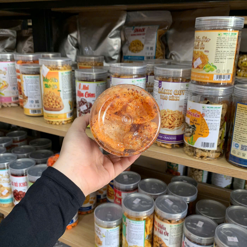 Bỏ sỉ da Heo Tỏi Ớt Thơm Ngon Giòn Rụm 160g Hộp Bỏ sỉ da Heo Tỏi Ớt Thơm Ngon Giòn Rụm 160g Hộp