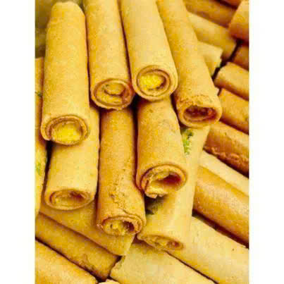 Bánh Ống Ngò Sầu Riêng Thơm Ngon 400g Bánh Ống Ngò Sầu Riêng Thơm Ngon 400g