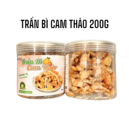 Trần Bì Cam Thảo Thơm Ngon 200g Hộp - 8936208930813