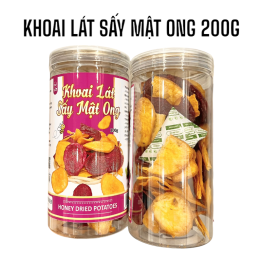 Khoai Lang Lát Sấy Mật Ong Thơm Ngon 200g Hộp - 8936208930288