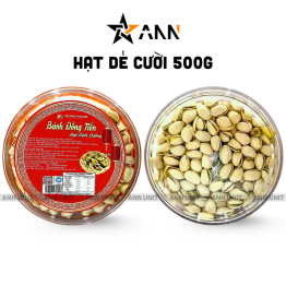 Hộp Quà Tết Hạt Dẻ Cười 500g - Hộp Tròn - 8936208933968