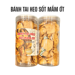 Bánh Tai Heo Sốt Mắm Ớt Thơm Ngon 250g Hộp - 8936208930356