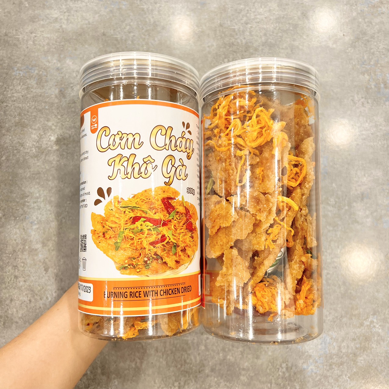 Cơm Cháy Lắc Khô Gà Thơm Ngon 300g Cơm Cháy Lắc Khô Gà Thơm Ngon 300g