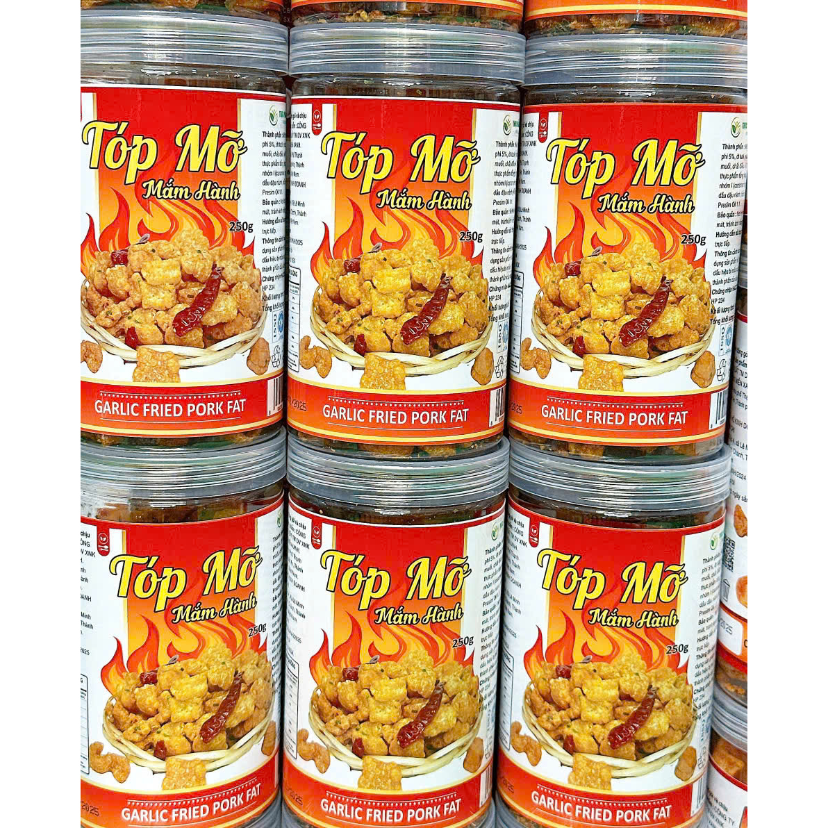 22813_z7198512595333-7c120c43e47d12776b9a51207e23a3ca_20251110165945-1.png Tóp Mỡ Mắm Hành Thơm Ngon 250g Hộp - 8936208930493
