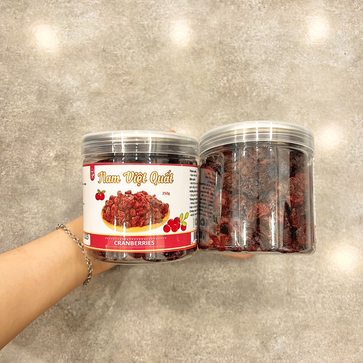Giá sỉ nam Việt Quất Mini 250g Giá sỉ nam Việt Quất Mini 250g