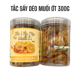 Tắc Sấy Dẻo Muối Ớt Thơm Ngon 300g Hộp - 8936208933340