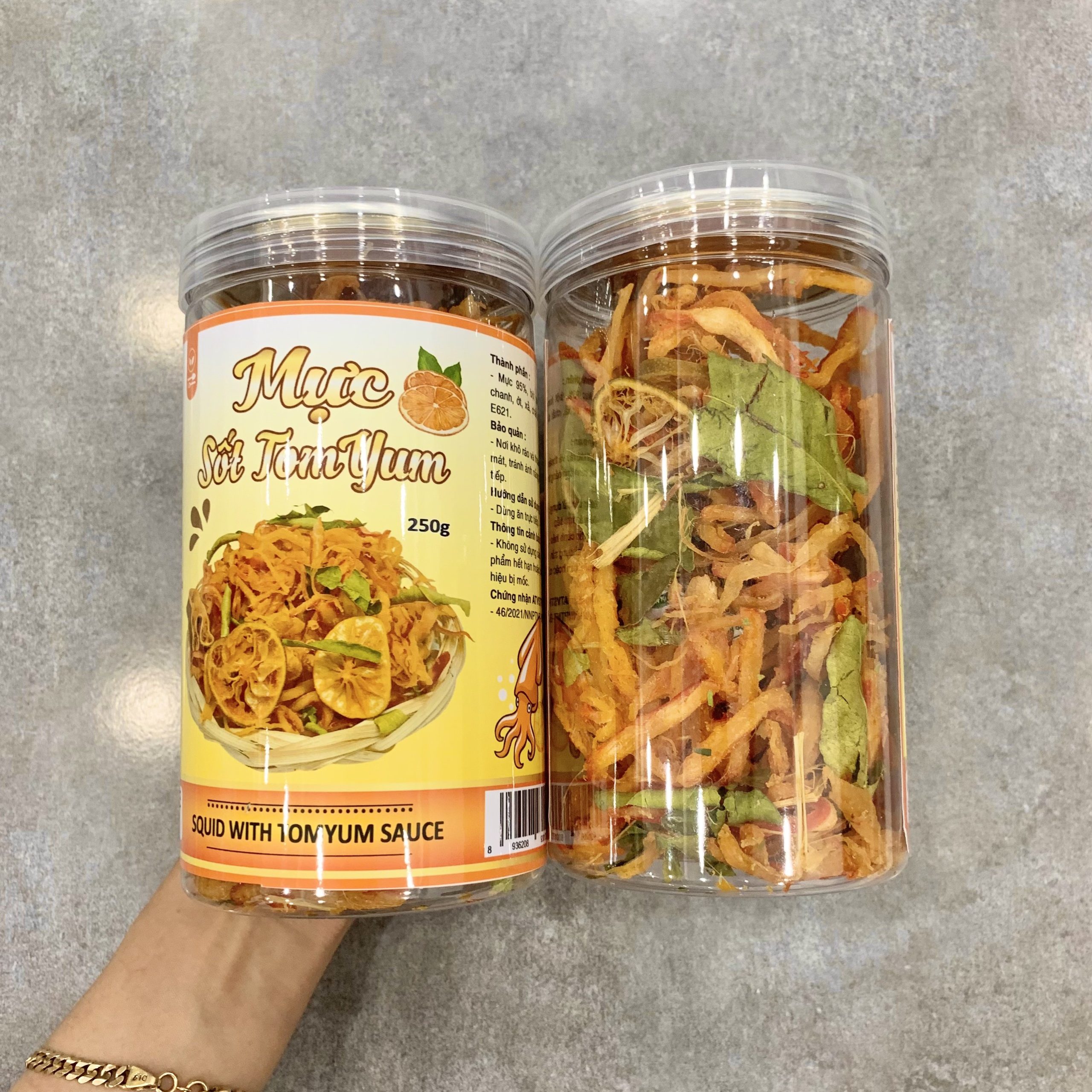 Bỏ sỉ mực Sốt Tomyum Thơm Ngon 250g Hộp Bỏ sỉ mực Sốt Tomyum Thơm Ngon 250g Hộp