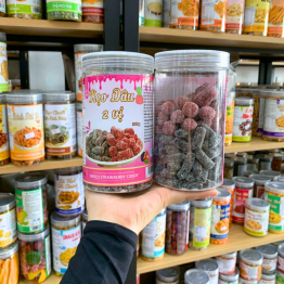 Kẹo Dâu Mix 2 Vị Thơm Ngon Hộp - 8936208930455