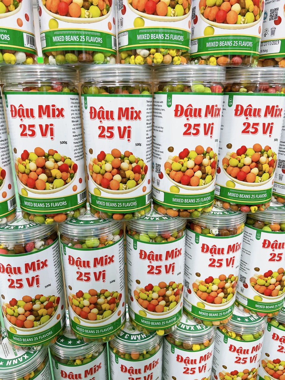 Đậu Mix 25 Vị Thơm Ngon 500g Đậu Mix 25 Vị Thơm Ngon 500g