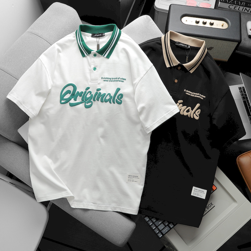 23254-z4963151792912-c8d2c669a97713e6158e9bfa874356ed-5.png Áo Thun Nam Cổ Bẻ Oversize In Chữ Originals Big Size 110kg - AB497