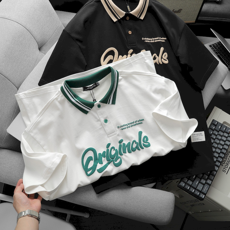 23254-z4963151793619-8538019677cd587875b40d148447ee05-5.png Áo Thun Nam Cổ Bẻ Oversize In Chữ Originals Big Size 110kg - AB497