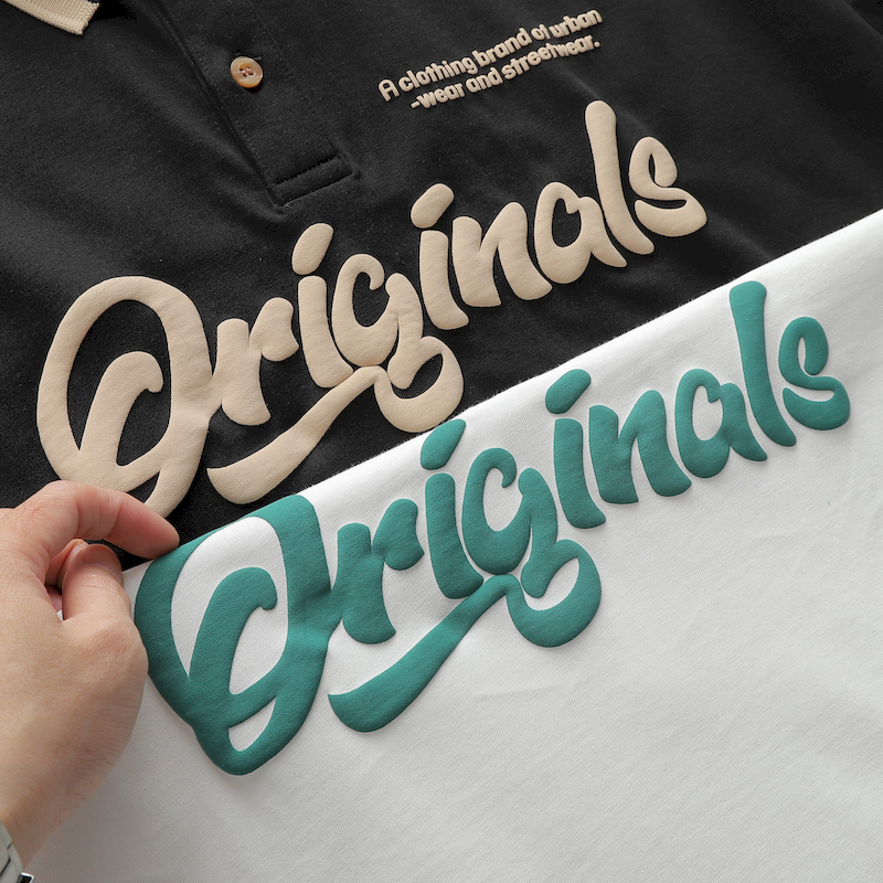 23254-z4963151839811-c92d93a71d0478645678b1d6d8d24a97-1-5.png Áo Thun Nam Cổ Bẻ Oversize In Chữ Originals Big Size 110kg - AB497