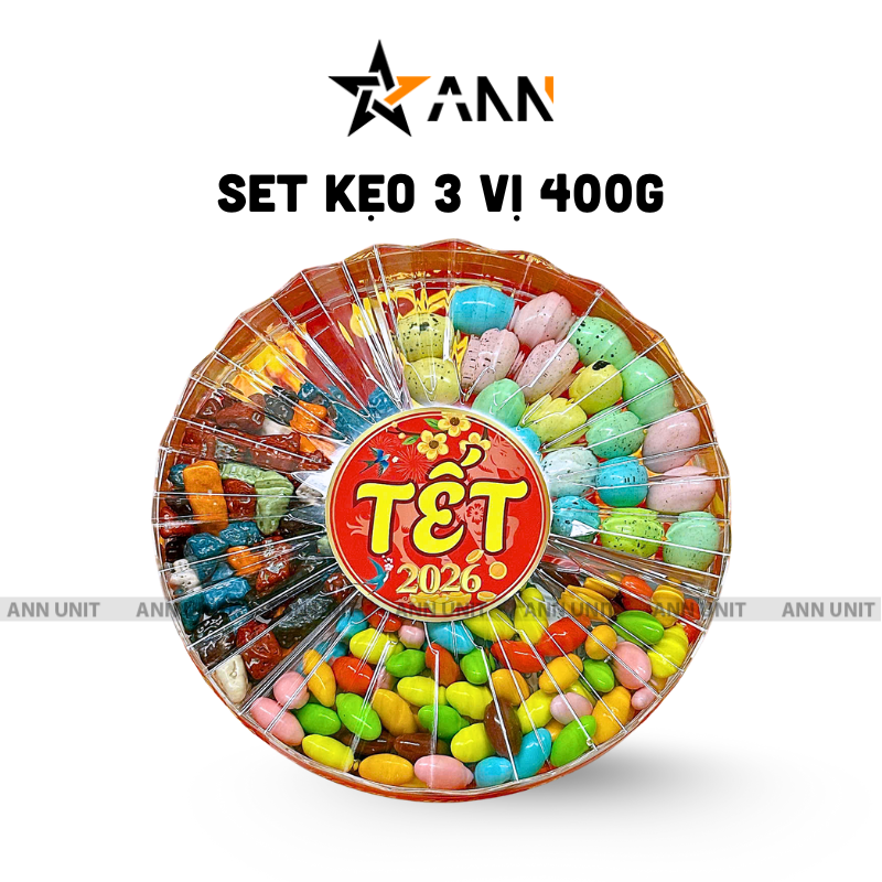 23265_63_20251031155429-4.png Set Kẹo Mix 3 Vị Hộp Sun Khía 400g (Kẹo Socola Trứng, Kẹo Socola Sỏi Đá - Hộp Sun Khía Hộp Quà Tết 2026 - SKMHSK