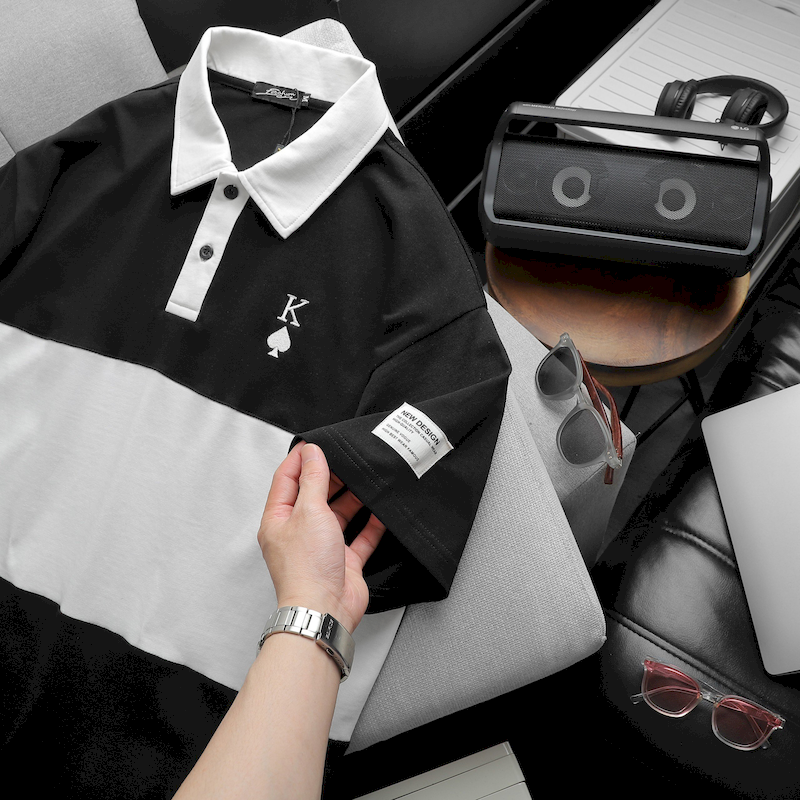 23271-z4976056052877-a9078db3b52fa73d406cf06e9db3a080-2.png Áo Thun Nam Cổ Tròn Oversize Thêu Logo Poker Big Size 100kg - AB498