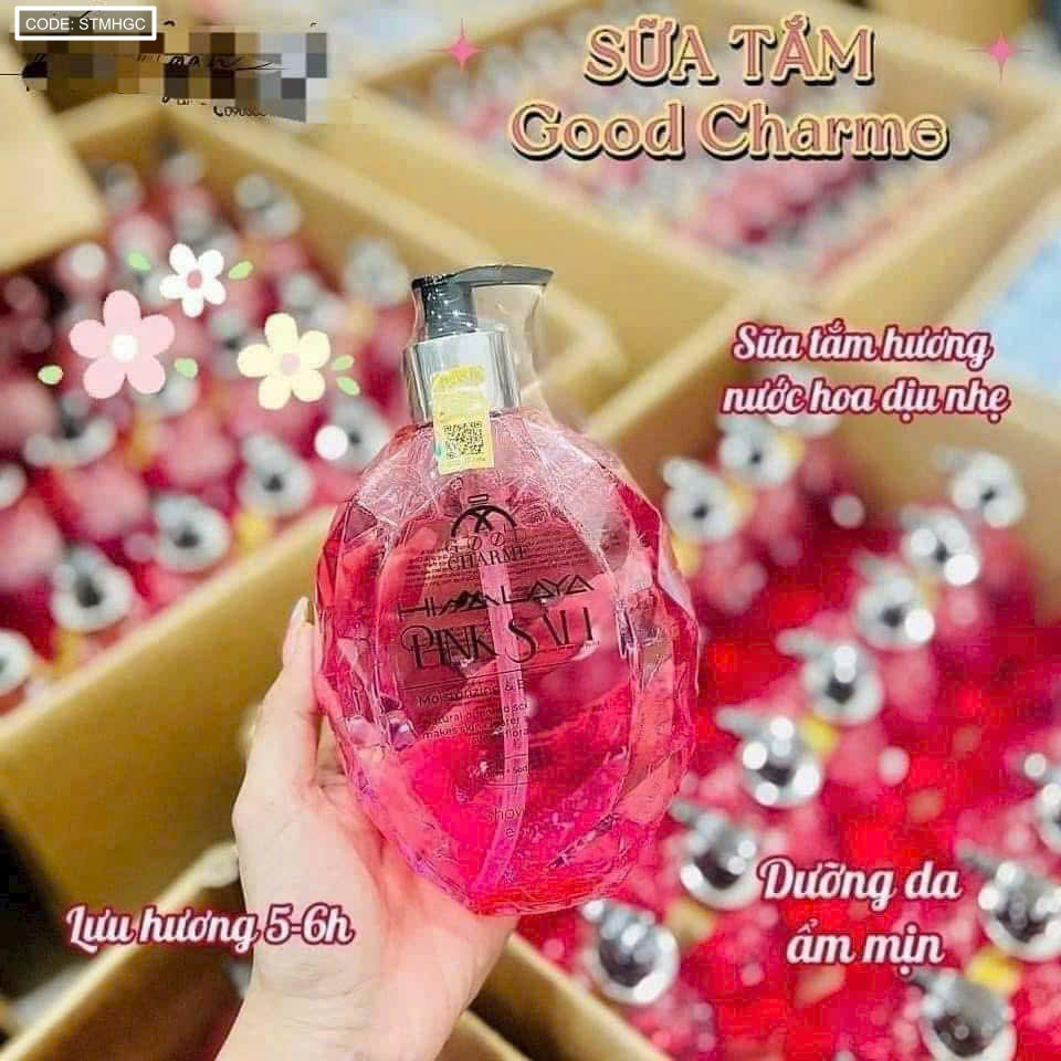 Sữa Tắm Muối Hồng Himalaya Pink Salt Good Charme Sữa Tắm Muối Hồng Himalaya Pink Salt Good Charme