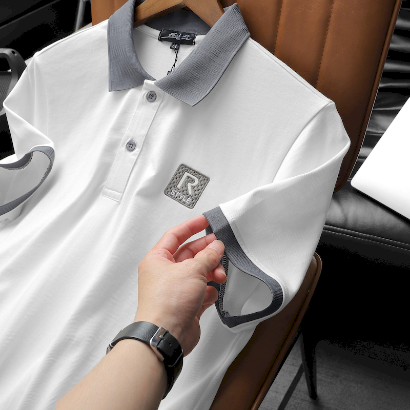 23339-z5007610777451-c79999db38a6a386b6e5029e6d2d9492-3.png Áo Thun Nam Polo Cổ Bẻ Thêu Logo R Style (Có size 3x) - CS217