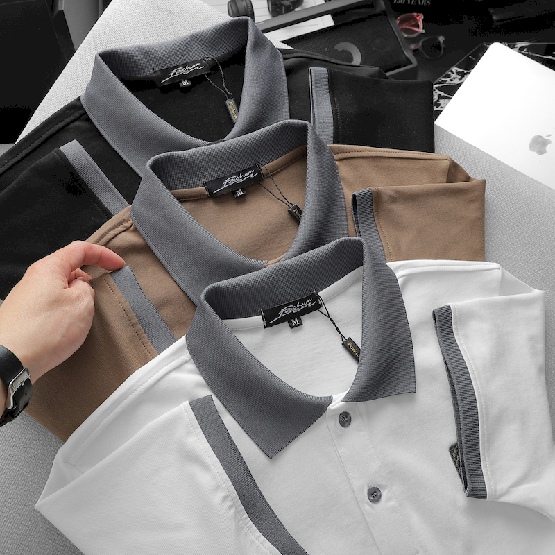 23339-z5007610797435-d1384a44dc3f56c5389abce79f716e68-3.png Áo Thun Nam Polo Cổ Bẻ Thêu Logo R Style (Có size 3x) - CS217