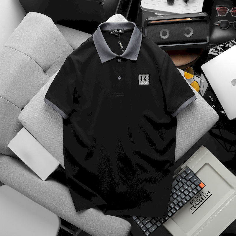 23339-z5007610846789-968315bfc97258f7e2f4a0c587a2e9c4-1-3.png Áo Thun Nam Polo Cổ Bẻ Thêu Logo R Style (Có size 3x) - CS217