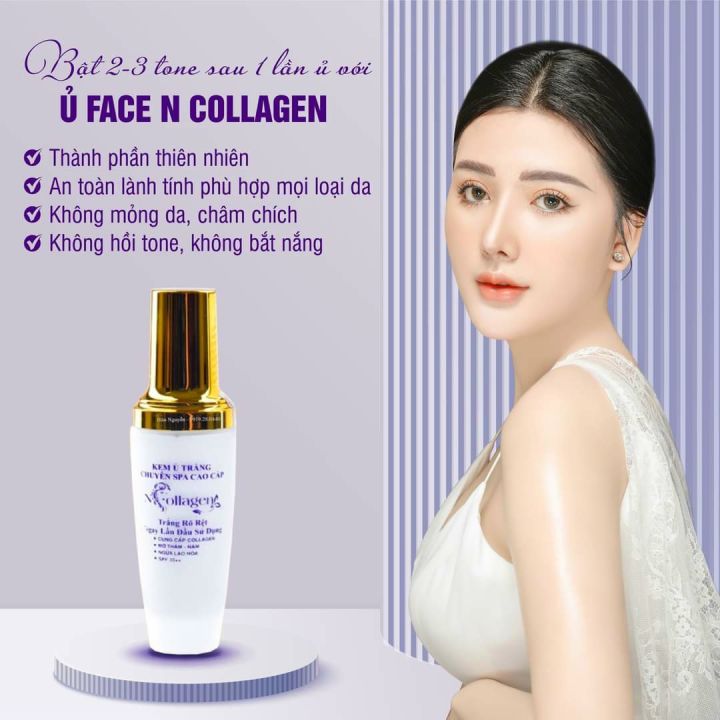 Bỏ sỉ kem Ủ Trắng Face N Collagen Chuyên Spa Cao Cấp Bỏ sỉ kem Ủ Trắng Face N Collagen Chuyên Spa Cao Cấp