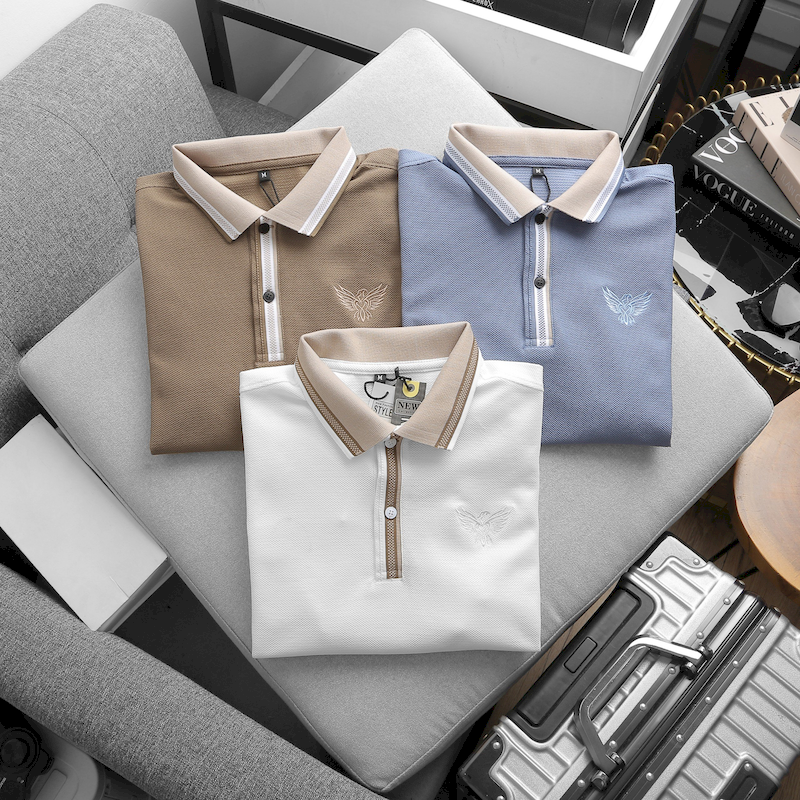 23367-z5024223074975-c18e648187b856427ca199052e5dea43-11.png Áo Thun Nam Polo Cổ Bẻ Thêu Logo Đại Bàng (Có size 3x) - CS218