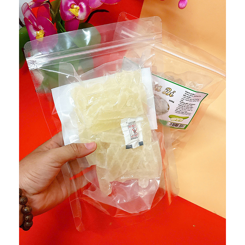 23382_z6125806628618-6dcf279cf4976a1292267cdc930f6233_20241213154726.jpg Mứt Bí Túi Zip 300g - MBHCK