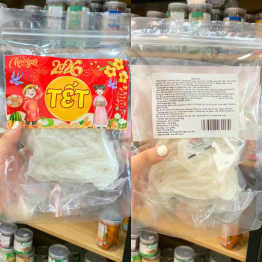 Mứt Dừa Sợi Túi Zip 300g - Mứt Dừa Tết - MDNMHCK