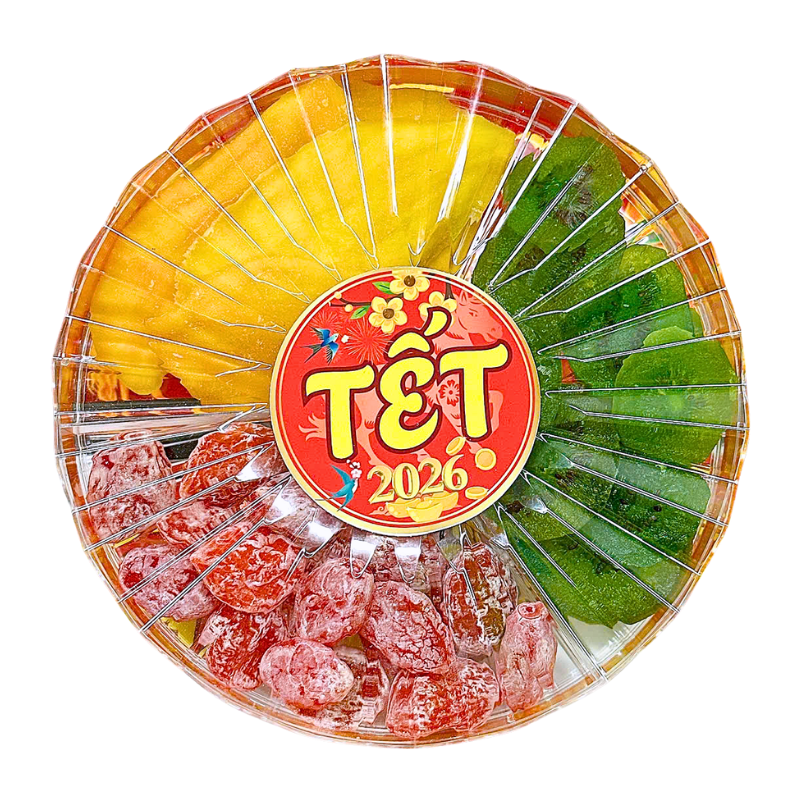 Hộp Quà Tết Set Mứt 3 Vị Trái Cây 450g - Hộp Sun Khía Hộp Quà Tết 2026 Hộp Quà Tết Set Mứt 3 Vị Trái Cây 450g - Hộp Sun Khía Hộp Quà Tết 2026