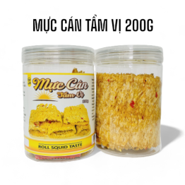 Mực Cán Tẩm Vị Thơm Ngon 200g - MCTV200