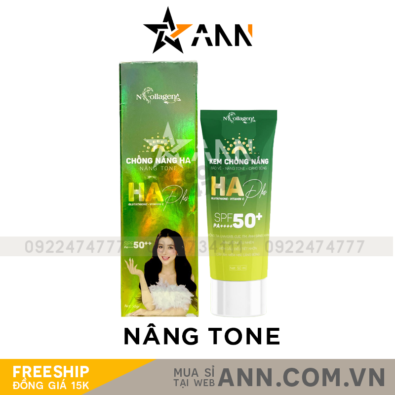 23638-kcn-ha-n-collagen.png Kem Chống Nắng HA Plus N Collagen Nâng Tone - 8938526572454