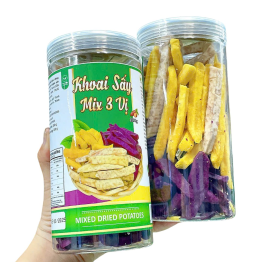 Khoai Sấy Mix 3 Vị Thơm Ngon 300g - 8936208930936