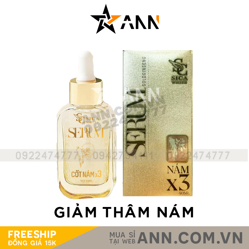 23659-serm-nam-sica.png Serum Nám Sica White Gold Ginseng 40ml - 8938515360918