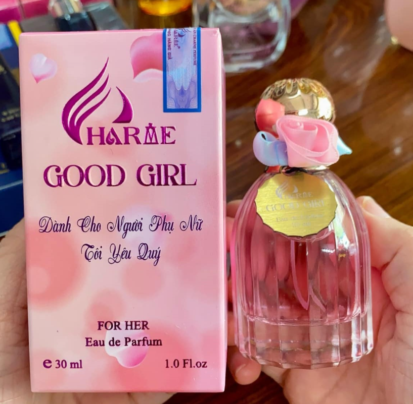 Phân phối nước Hoa Nữ Charme Good Girl 30ml Phân phối nước Hoa Nữ Charme Good Girl 30ml