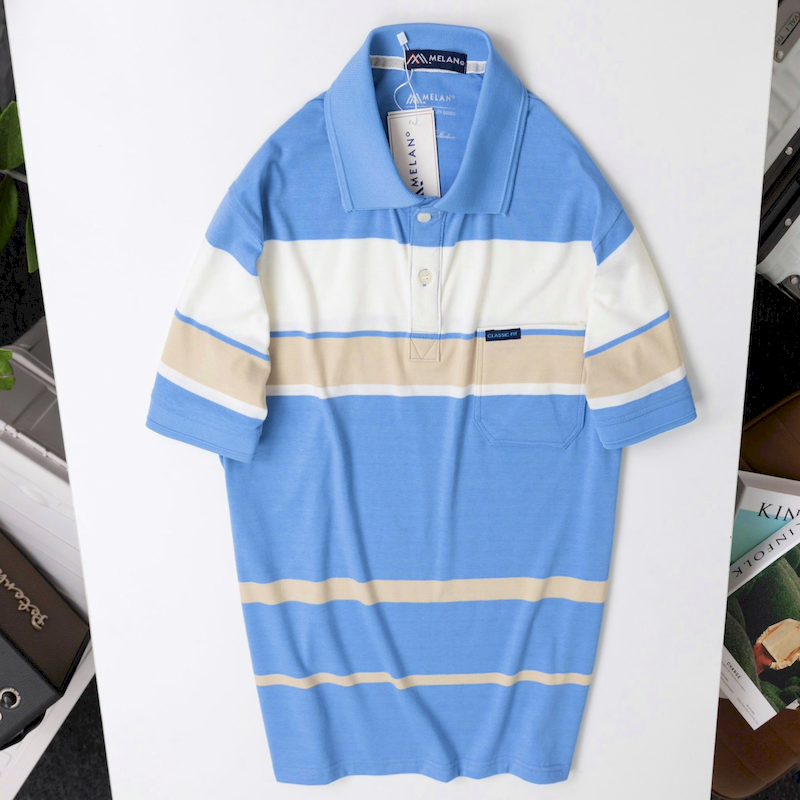 23822_z5296099613782-56fb73a86e2616a3be97159186724ce1_20240331030948-1.png Áo Thun Sọc Nam Trung Niên Phối Sọc Màu Cổ Bẻ Có Túi Thun Cotton (Có size 3x) - AS055