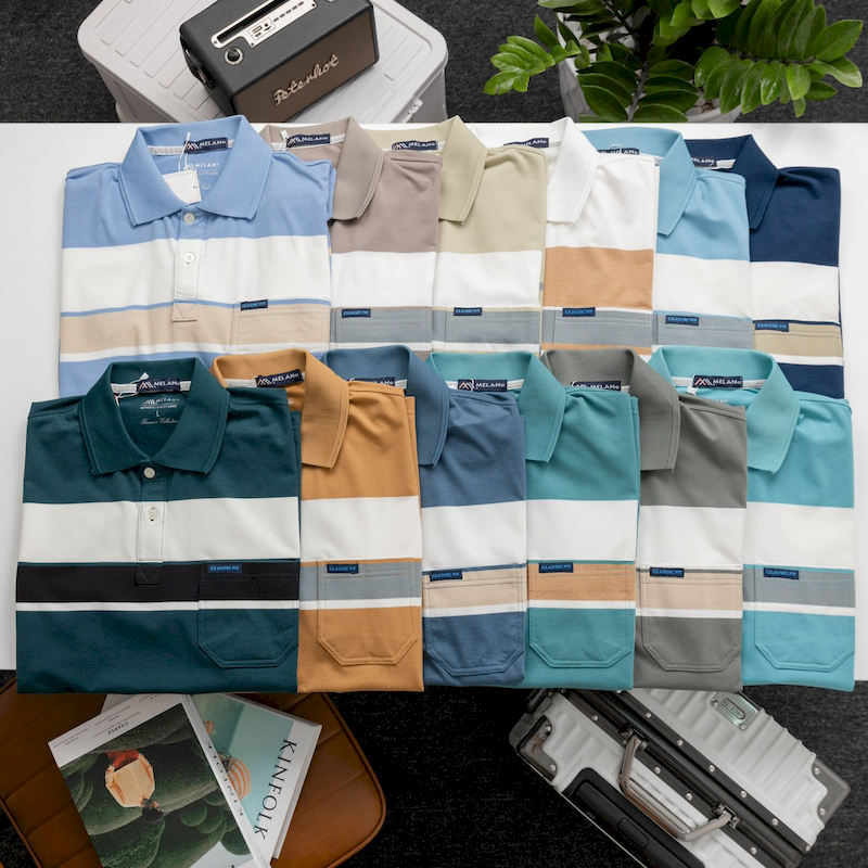 23822_z5296099614387-e72e95e9c35aeecd560a4b8217ce0392_20240331031035-1.png Áo Thun Sọc Nam Trung Niên Phối Sọc Màu Cổ Bẻ Có Túi Thun Cotton (Có size 3x) - AS055