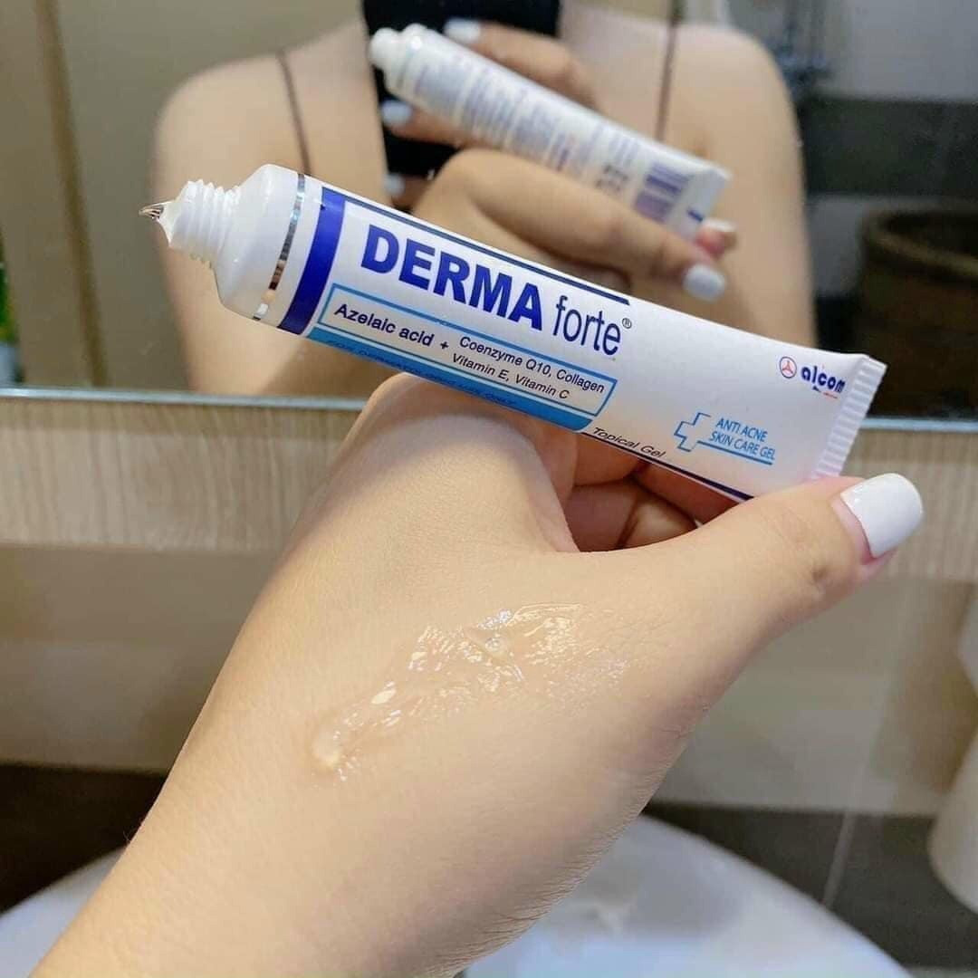23875_z5319362904694-063faca948b79bd7f9a213de49ba3677_20240405113952-1.jpg Gel Mụn Derma Forte Topical Tuýp 15g - Giảm Mụn Mờ Thâm - DERMAFORTE