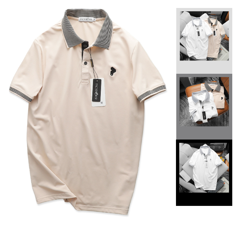 23920_1_20240409072244-5.png Áo Thun Nam Cổ Bẻ Pack Hourse Viền Bo Sọc Nhuyễn Thêu Logo (Có size 3x) - CS222