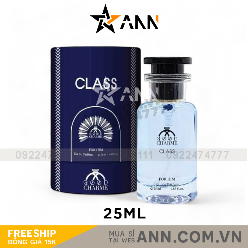 Giá sỉ nước Hoa Good Charme Class 25ml Mùi Nam Giá sỉ nước Hoa Good Charme Class 25ml Mùi Nam