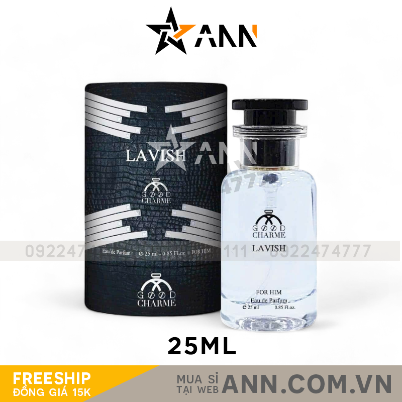 Nước Hoa Good Charme Lavish 25ml Mùi Nam Nước Hoa Good Charme Lavish 25ml Mùi Nam