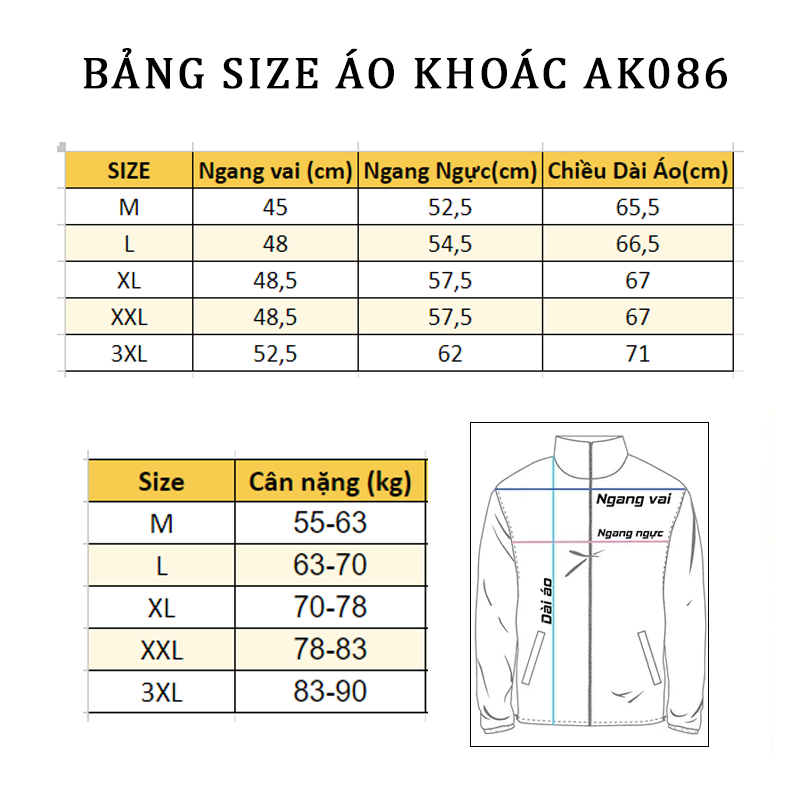 23979_ak086_20240420031444-4.png Áo Khoác Nam Rurumen Chất Dù 2 Lớp Kiểu Trơn Cổ Đứng Cao Cấp (Có Size 3x) - AK086