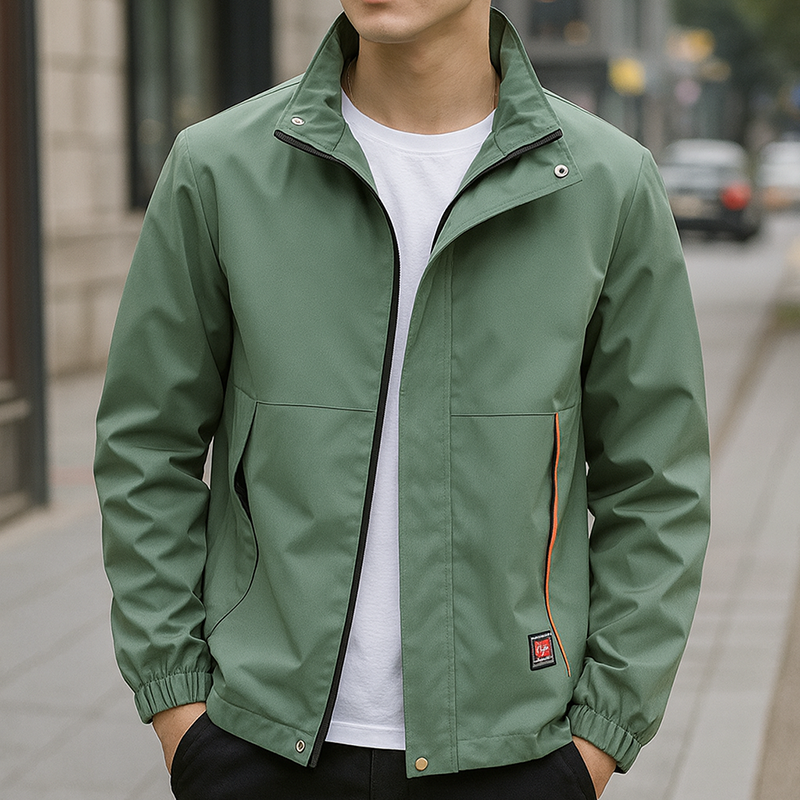 Bỏ sỉ áo Khoác Nam Rurumen Chất Dù 2 Lớp Cổ Đứng Phối Logo Bên Túi (Có size 3x) Bỏ sỉ áo Khoác Nam Rurumen Chất Dù 2 Lớp Cổ Đứng Phối Logo Bên Túi (Có size 3x)