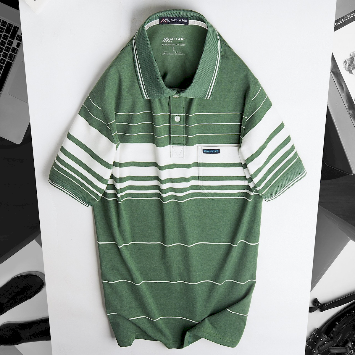 24097_z5460651931155-fe7870484ef5f063d173508b89f9e01a_20240521094531-6.png Áo Thun Sọc Nam Trung Niên Phối Sọc Nhuyễn Có Túi Thun Cotton (Có size 3x) - AS056