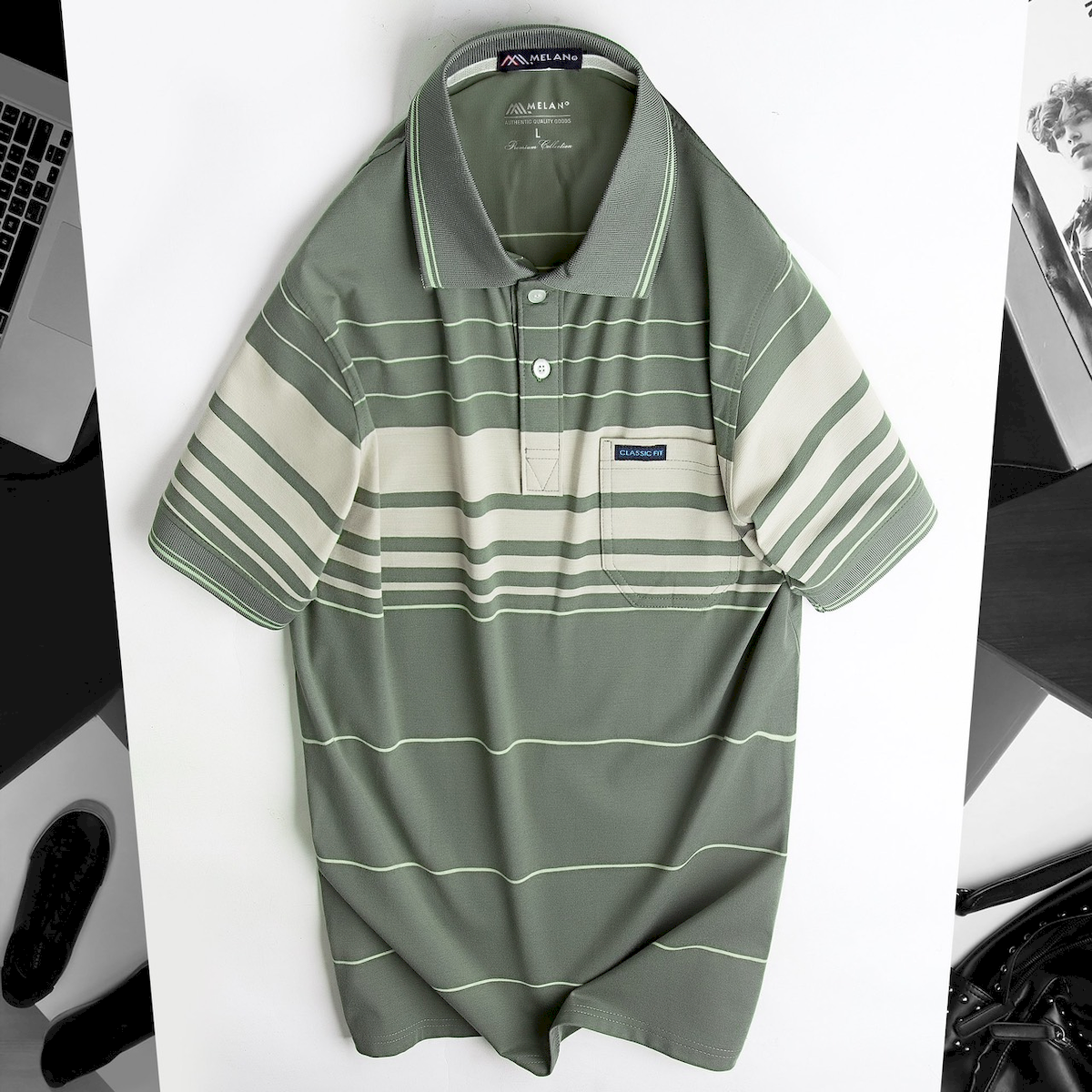 24097_z5460651931359-35e416158ae3074fb0bb4e6e113d9d01_20240521094532-6.png Áo Thun Sọc Nam Trung Niên Phối Sọc Nhuyễn Có Túi Thun Cotton (Có size 3x) - AS056
