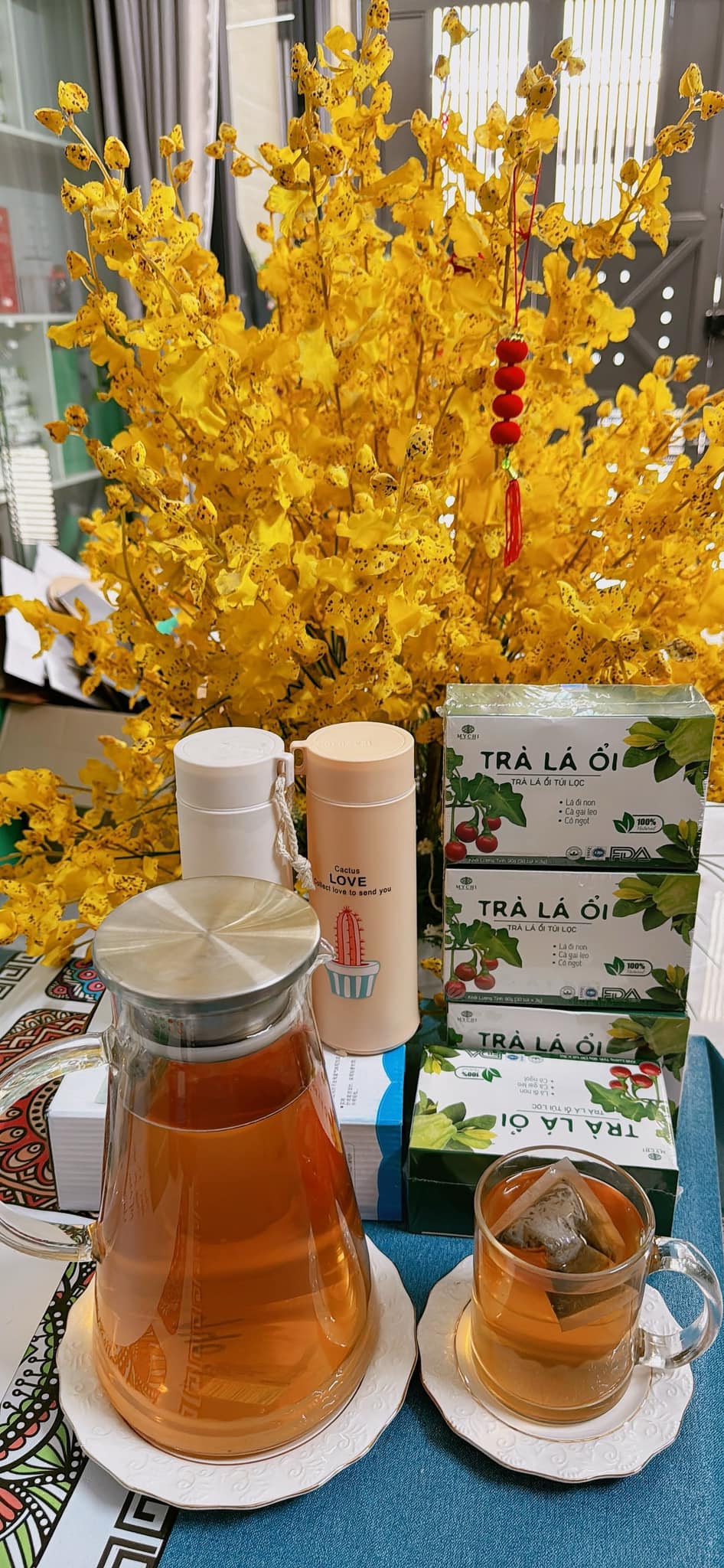 24231_440581748-934572705130612-677395200956717170-n_20240508124154-7.jpg Trà Lá Ổi Mychi Hộp 30 gói - 8938524452420