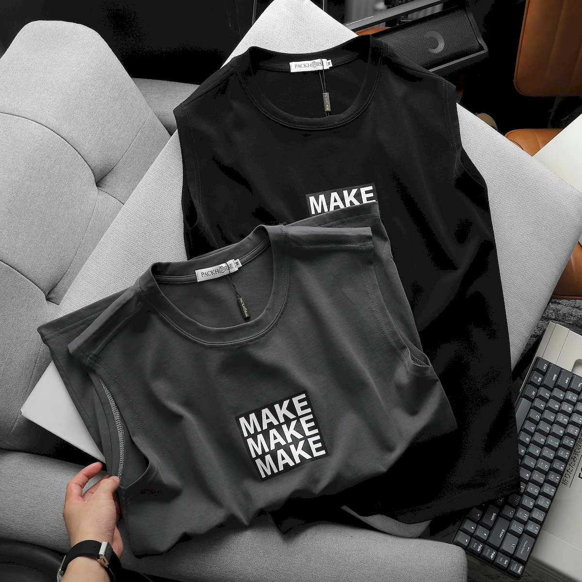 24249_z5425926047229-2a21cda702f986b70239cc5c7282b619_20240510184758-3.png Áo Thun Ba Lỗ Nam Pack Horse In Chữ MAKE - AB517