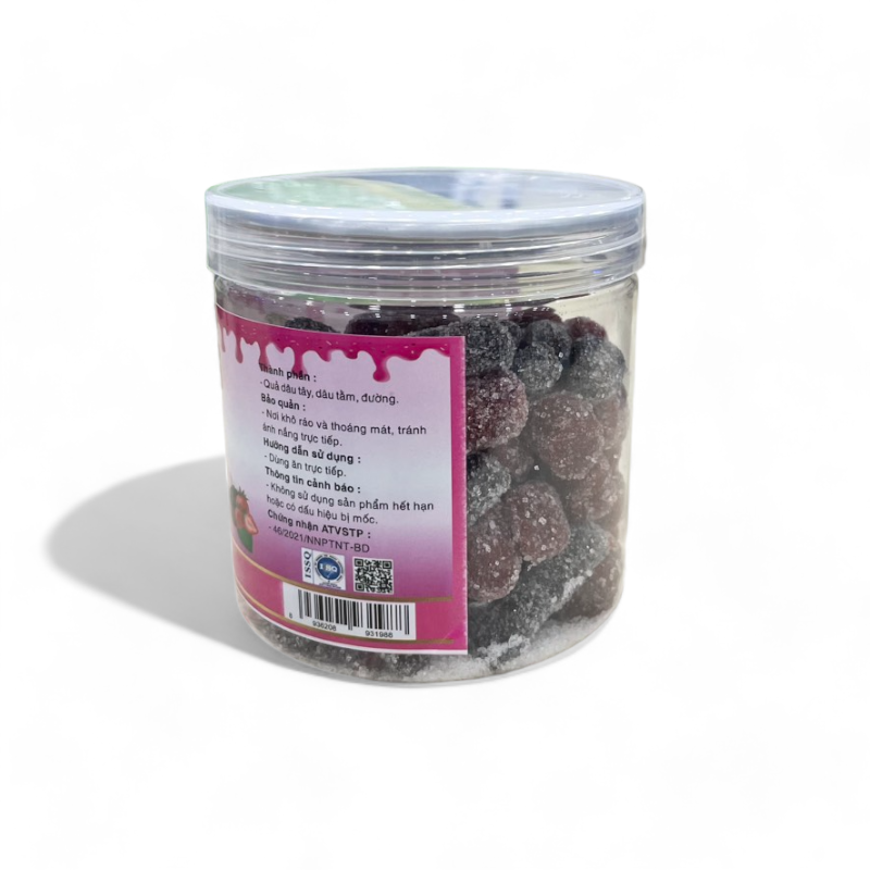 Kẹo Dâu Mix 2 Vị Giá Sỉ 250g Kẹo Dâu Mix 2 Vị Giá Sỉ 250g