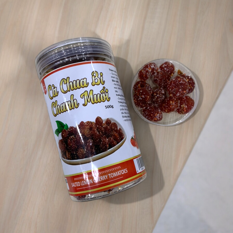 Chuyên sỉ cà Chua Bi Chanh Muối Thơm Ngon 500g Chuyên sỉ cà Chua Bi Chanh Muối Thơm Ngon 500g