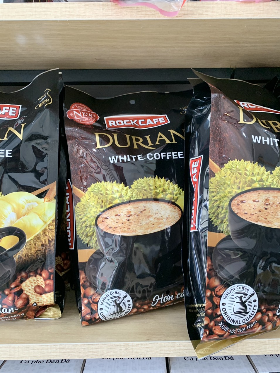 Giá sỉ cà Phê Sầu Riêng Durian RockCafe Túi 30 Gói Giá sỉ cà Phê Sầu Riêng Durian RockCafe Túi 30 Gói