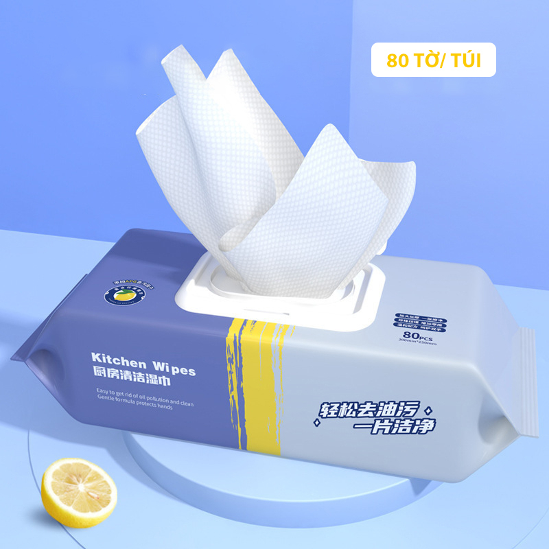 24621_vn-11134207-7r98o-llhaagna23eefb_20240629123151-4.jpg Combo 3 Khăn Ướt Lau Bếp Đa Năng - Khăn Lau Bàn Bếp Bát Đĩa Đa Năng An Toàn 1 Gói 80 Miếng 30x11x5cm - CBKHAN02