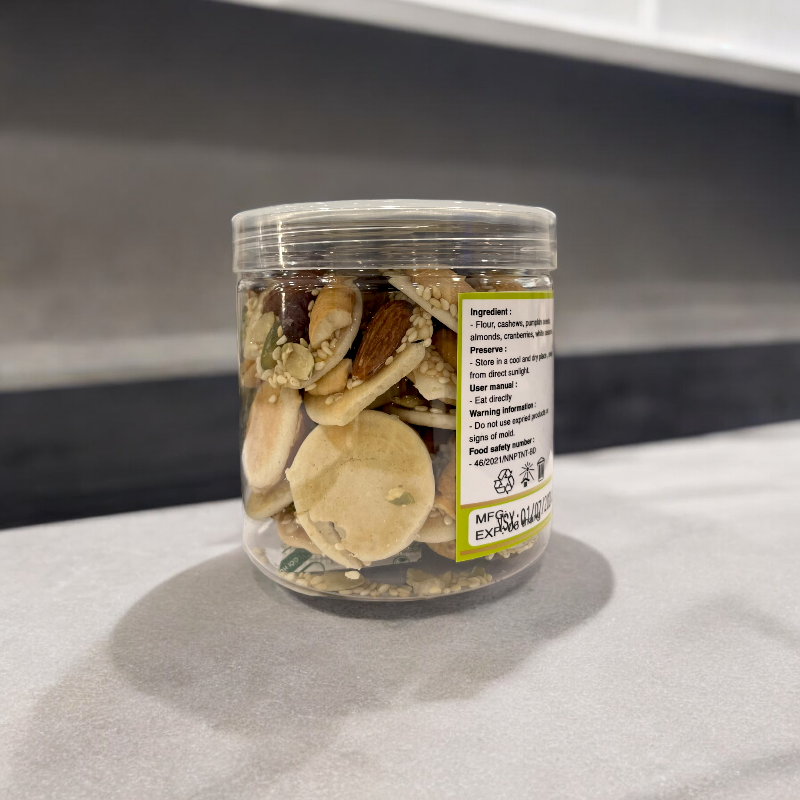 24648_z5612767574769-91114f1bed8d035920738825ef91590f-photoroom_20240708120938-1.png Bánh Đồng Tiền Ngũ Vị Hạt 200g - 8936208932282